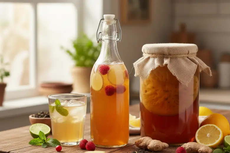 Descubra AGORA: 5 Segredos da Kombucha Que Vão Revolucionar Sua Saúde Intestinal e Energia!