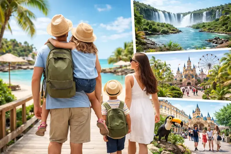 Melhores destinos com crianças