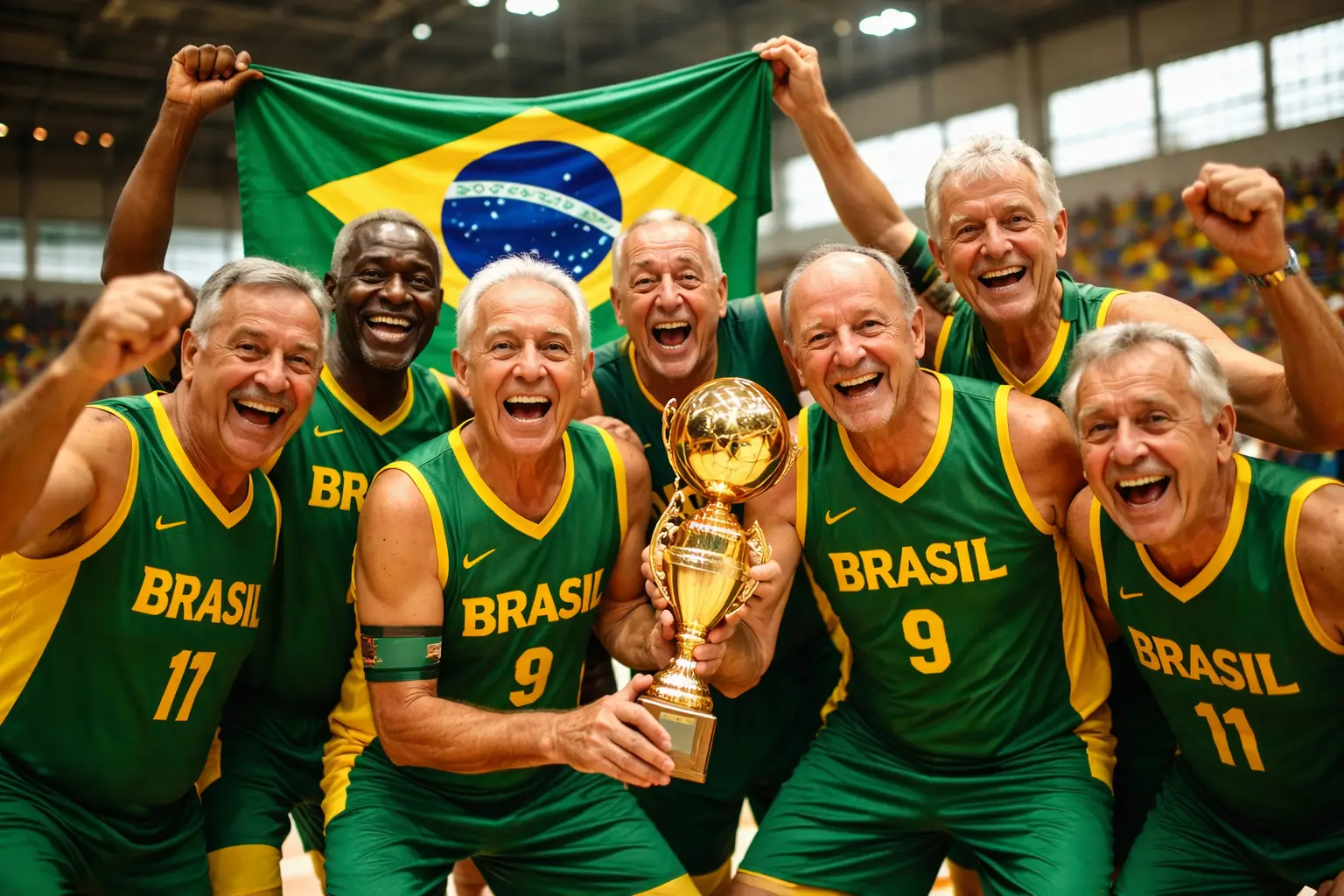 Seleção Brasileira de Basquete para Idosos: História Real que Inspira o País