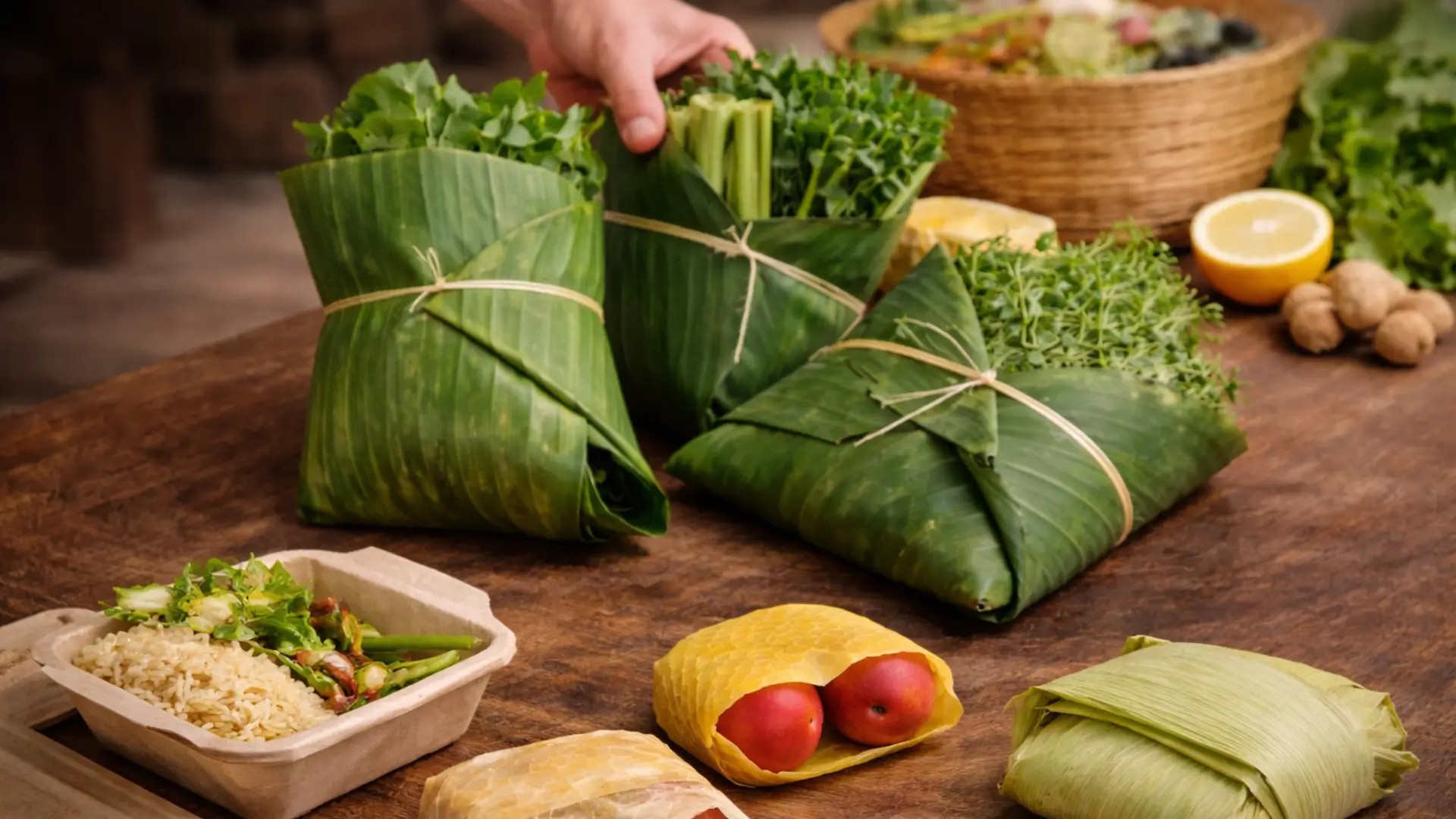 Substituindo plástico por folhas de bananeira: a solução simples que pode transformar o consumo sustentável