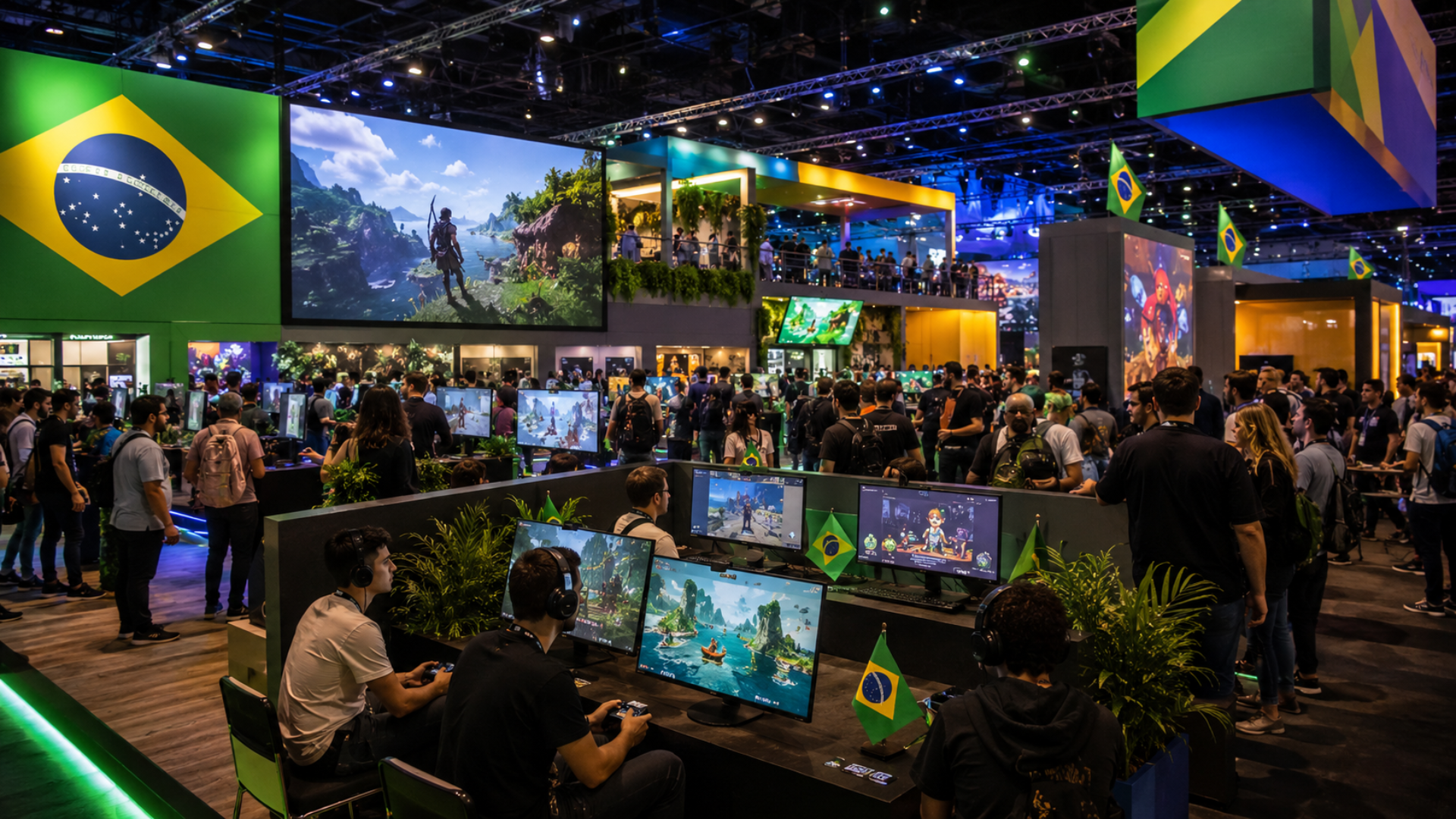 Gamescom 2026: 78 estúdios e empresas brasileiras ganham espaço em Colônia; veja os destaques