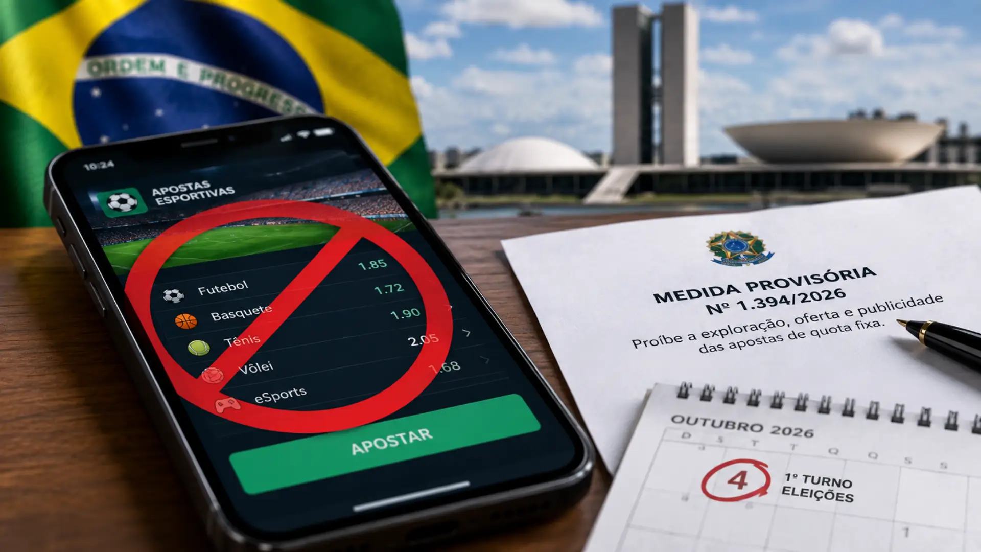 A 9 dias das eleições, Lula assina MP que proíbe bets; federação PT-PCdoB-PV apoiou regulamentação em 2023