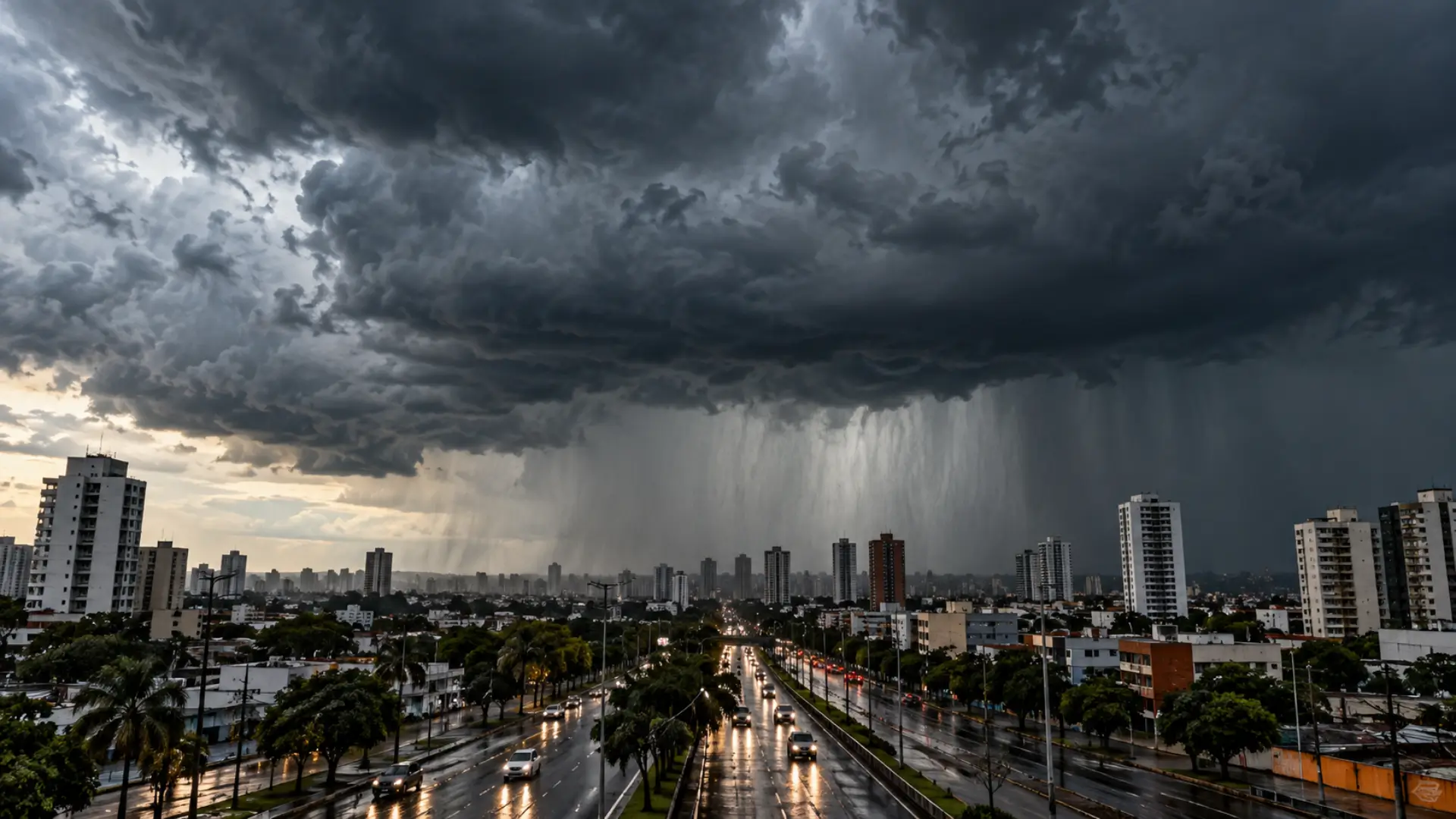 Temporais nesta segunda-feira continuam: veja as regiões em alerta para chuva forte