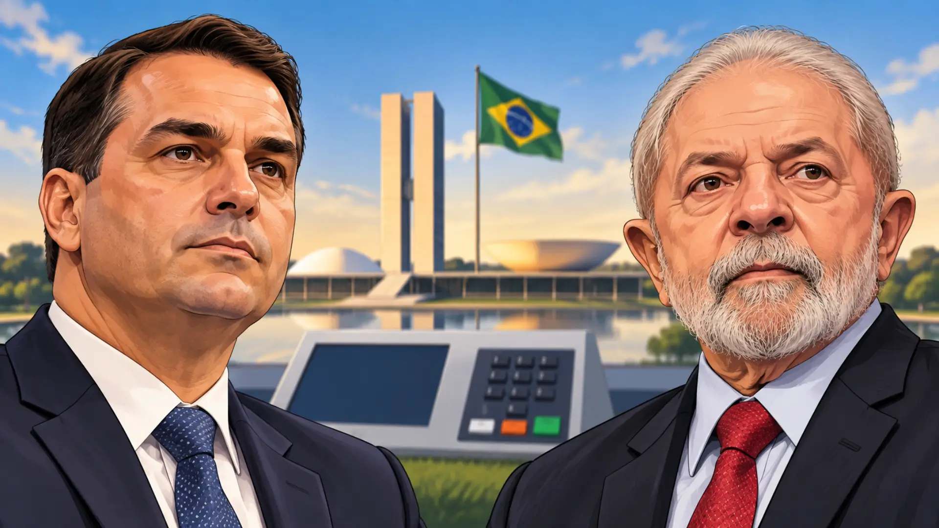 Eleições 2026: Flávio Bolsonaro e Lula vão ao 2º turno; veja resultados e o que acontece agora