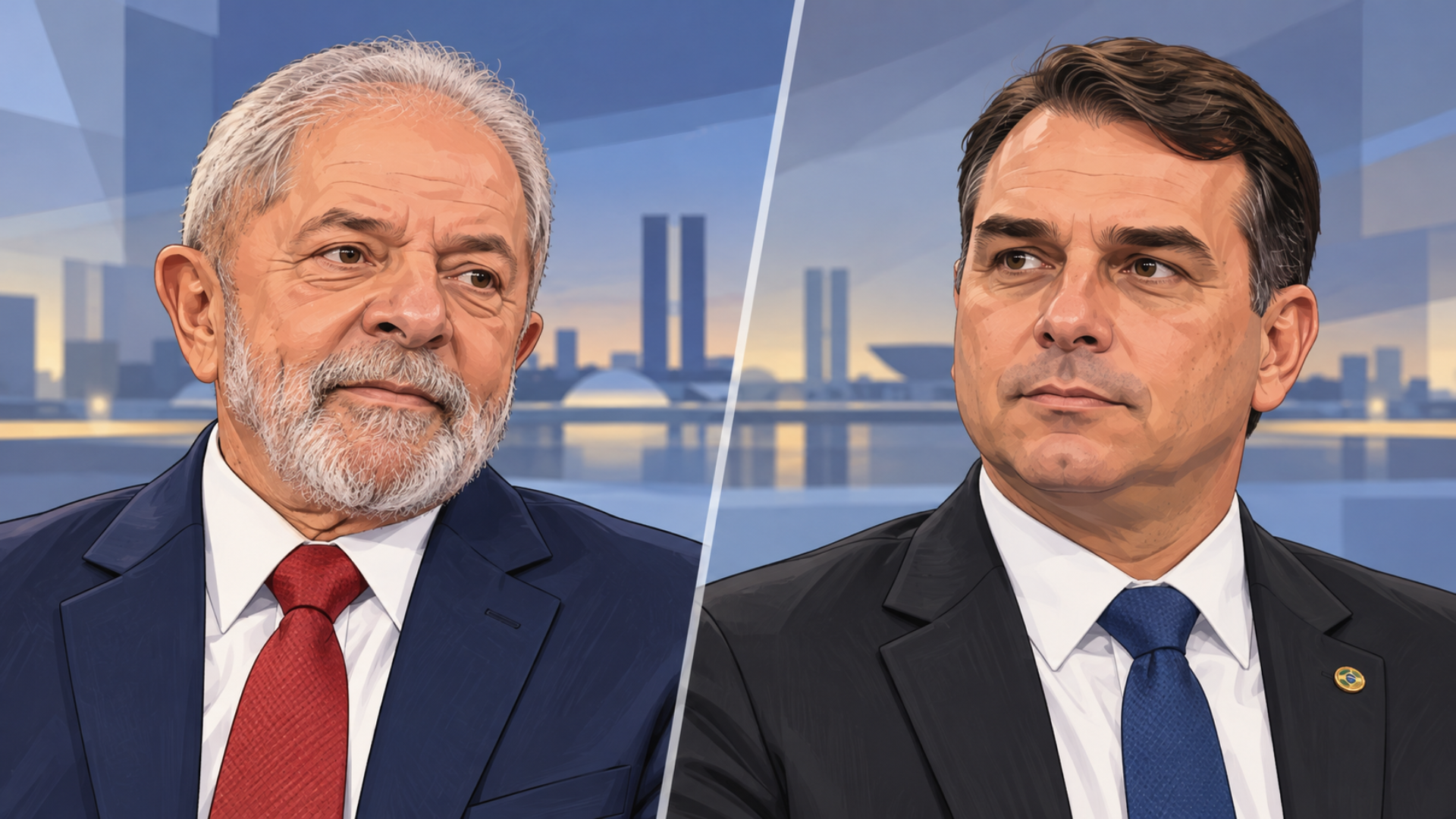Lula e Flávio Bolsonaro no JN: o que mudou e quais propostas estão em jogo