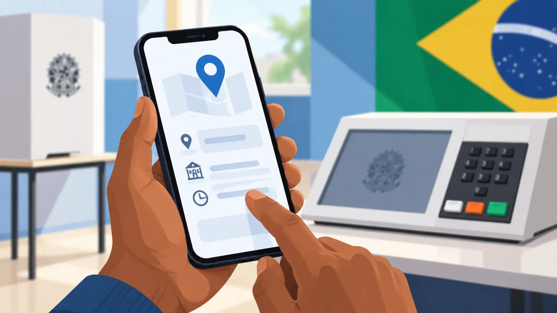 Segundo turno 2026: mais de 4 mil seções tiveram local de votação alterado; veja como consultar